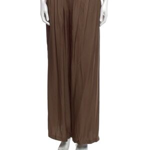 STAUD Brown Wide Leg Pants